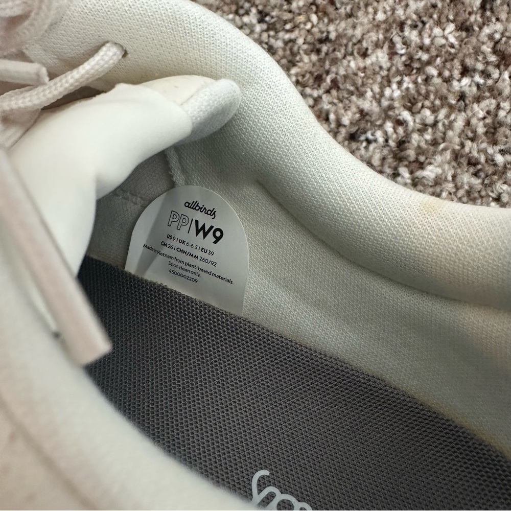 Allbirds Pacer SneakerWomen's Cream - Picture 8 of 8